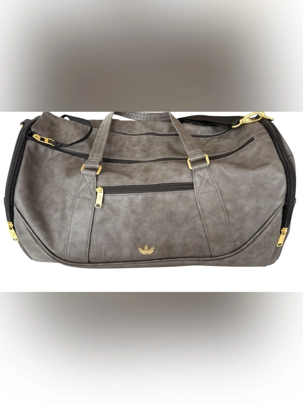 ADIDAS LEATHER MEXICO AIRLINER DUFFEL BAG